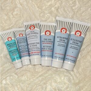 ✨ NEW (6) First Aid Beauty (FAB)creams Deluxe beauty samples perfect travel set